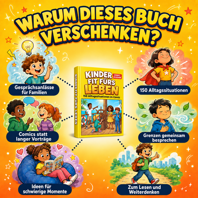 Sechs Anlässe, das Comicbuch zu verschenken oder gemeinsam zu lesen