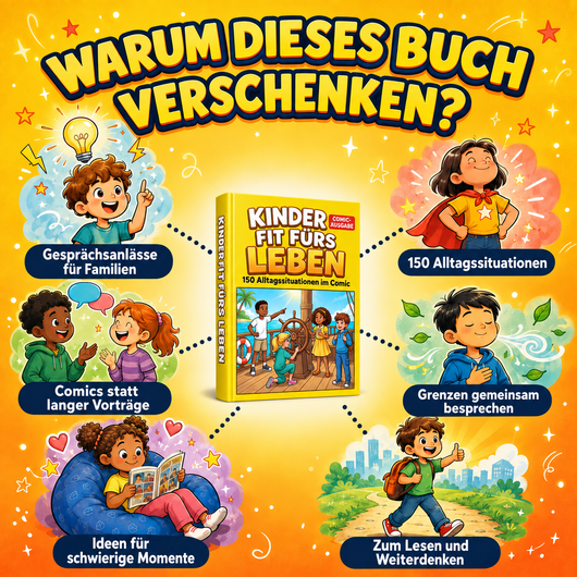 Sechs Anlässe, das Comicbuch zu verschenken oder gemeinsam zu lesen