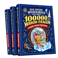 100.000 Warum-Fragen: Das große Wissensbuch für Kinder