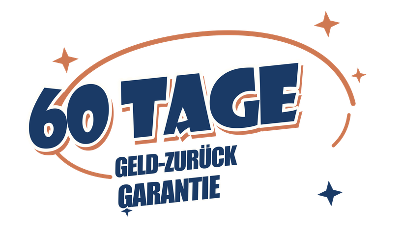 60 Tage Geld-zurück-Garantie